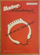 Motor rundschau borgward - rundschau,