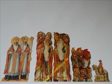 Konv. Oblatenbilder, 5 verschiedene Motive, Papier, 15 Stück, 5D239-1a