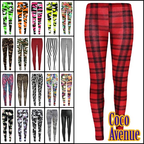Mädchen bedruckte leggings - bedruckte,