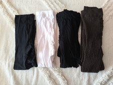 Leggings (3 Feinstrumpf und 1 normale Strumpfhose) Größe S oder 164