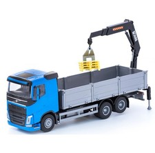 EMEK, VOLVO FH 6x4 blau mit