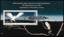 Namibia - Schleiereule Block