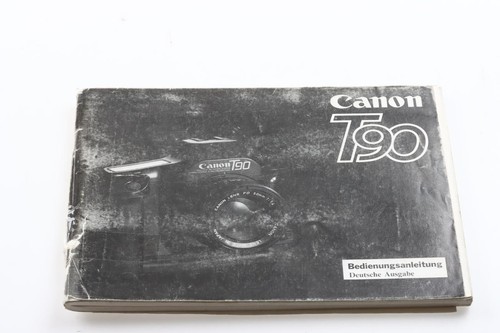 Canon t90 bedienungsanleitung - t90,