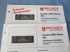 BECKER EUROPA LMKU 465