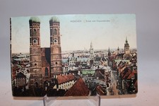 Alte Postkarte München 1910 gelaufen Frauenkirche