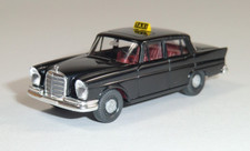 Wiking -  MB 220 S b "TAXI", schwarz, 1:87, Auftragsmodell #25-SV1128/A4