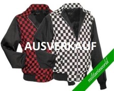 NEU HARRINGTON JACKE KING GEORGE KARRIERT BLOUSON ENGLAND JACKE ROCKABILLY