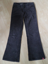 wNeu Mädchen Damen Hose 38 regular edc by esprit braun Cordhose Cord (2)