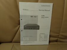 Grundig GV 9000, Palermo SE 9100 SV Service Manual