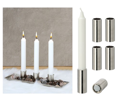 Novaliv standkerzenhalter - standkerzenhalter, 4x