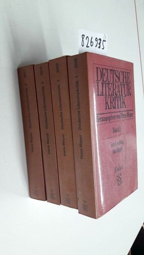 Deutsche literaturkritik 4 - deutsche, literaturkritik.