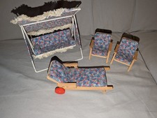 Altes Puppenstuben Set