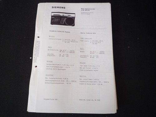 Original service manual - service,