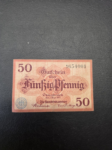 Notgeld osnabrück - notgeld,