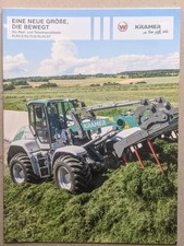 Kramer Landwirtschaft Radlader und Teleskopradlader Prospekt Traktor Schlepper 