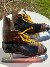 ADIDAS Eishockey Herren Leder  Schuhe / Schlittschuhe Modell Canada - Gr.43(8,5)