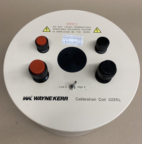 Wayne kerr 3225l calibration - wayne,