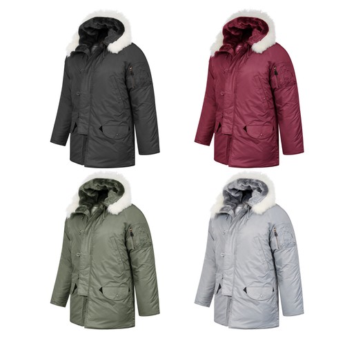 Army parka n3b - military, style