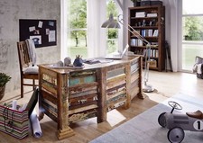 Altholz Vintage Schreibtisch