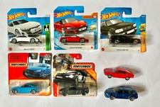 Hotwheels-Matchbox-Grell-Konvolut: 7x Audi