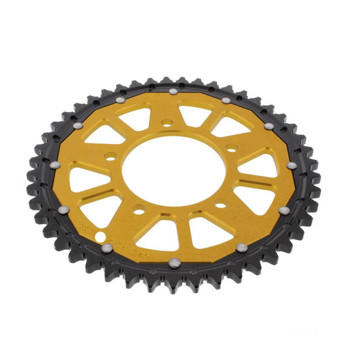Kettenrad alu gold zähne - gold, 47-zähne
