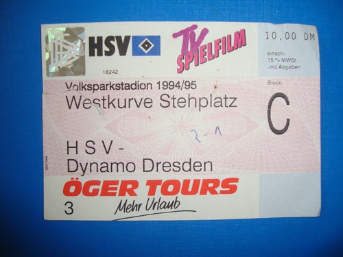 Ticket hsv hamburger sv - hsv,