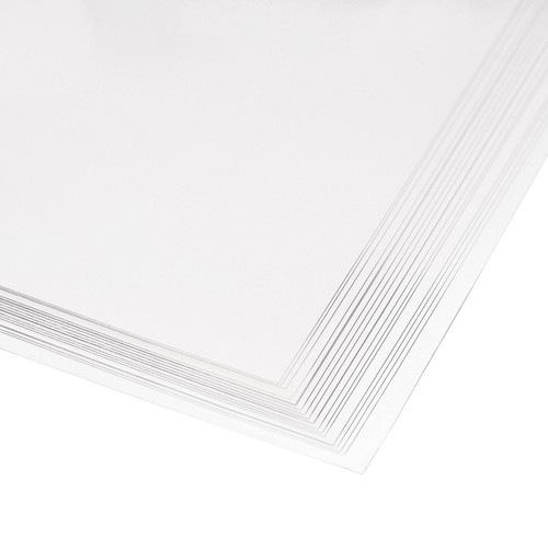 20stk klar pvc - blatt, plastik