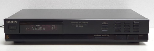 Sony s100l 80er tuner - sony, radio