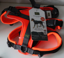 HUNTER Sicherheitsgeschirr  Hundegeschirr-Maldon Orange/Grau- 15.1 11115 S13