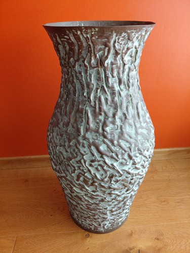 Große kupfervase bodenvase - kupfervase,