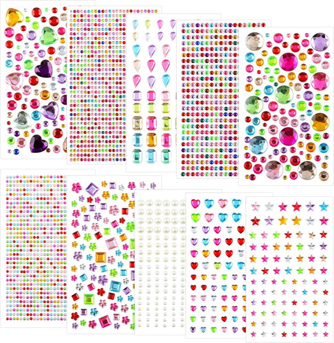2721 stück glitzersteine - 2721,