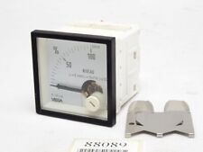 Vega Analoges Einbaumessgerät Voltmeter 0-20mA 0-100% ca. 48x48mm
