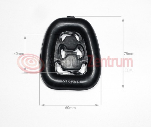 Auspuff gummi für fiat panda - fiat,