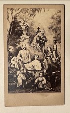 orig. CDV Foto Elisabeth Sissi