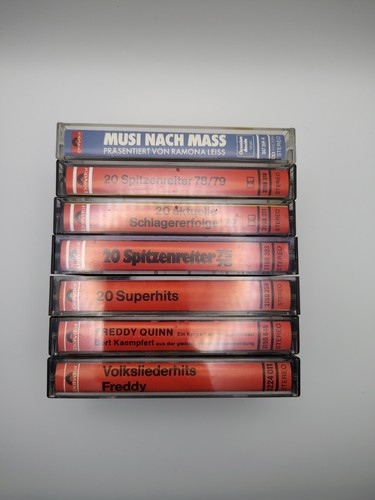Kassetten konvolut - mc,