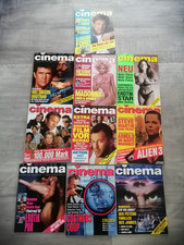 Cinema Hefte Sammlung:  CINEMA  KONVOLUT 10 Hefte 1992 Gebraucht Preis pro Heft