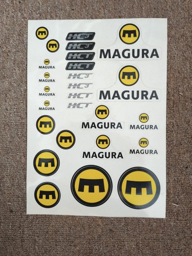 Magura sponsor sticker bike - magura,