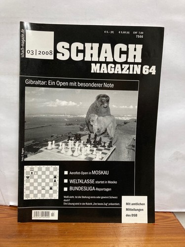 Schachmagazin 2008 - schachmagazin, 03/2008