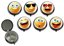 Pillendose Lustige Gesichter