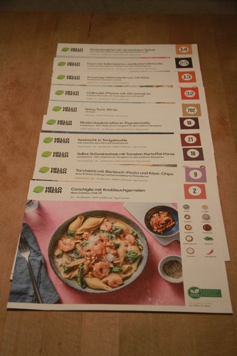 Rezeptkarten kochrezepte - 10,