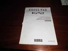 KAOSSPAD KP2 Anleitung,  MANUAL Deutsch u. ENGLISCH! Original Anleitung!