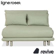 ligne roset Multy Zweisitzer Grün Moos veganes Leder (GAVIN 110) Stoff manuelle