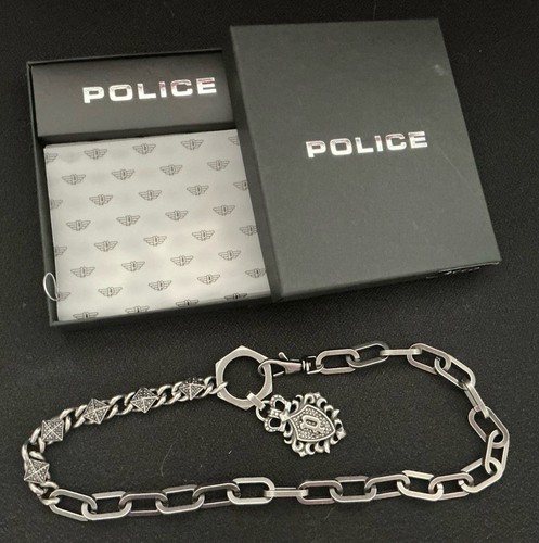 Police halskette massiv - police,