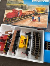 Playmobil Outdoor /Indoor Eisenbahn inkl Gleise, neuwertig und komplett