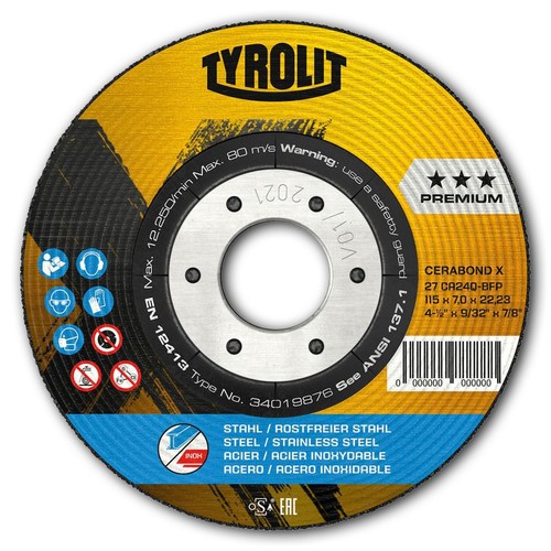 Tyrolit schruppscheibe - tyrolit,