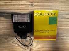 Soligor MK-17 A MK17A MK 17A Blitz Aufsteckblitz Blitzgerät mit Mittenkontakt