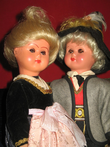 Alte trachten sammlerpuppen - 2,