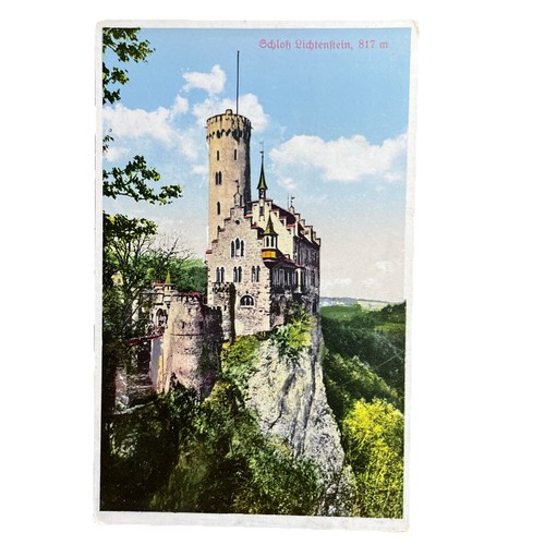 Postkarte schloß - postkarte, ak