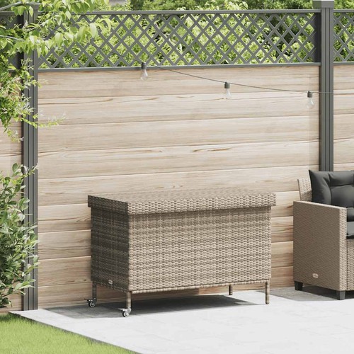 Gartentruhe mit rollen - gartentruhe,