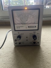 Grundig electronic Messgerät Millivoltmeter MV20  funkt. Laborgerät Radiotechnik